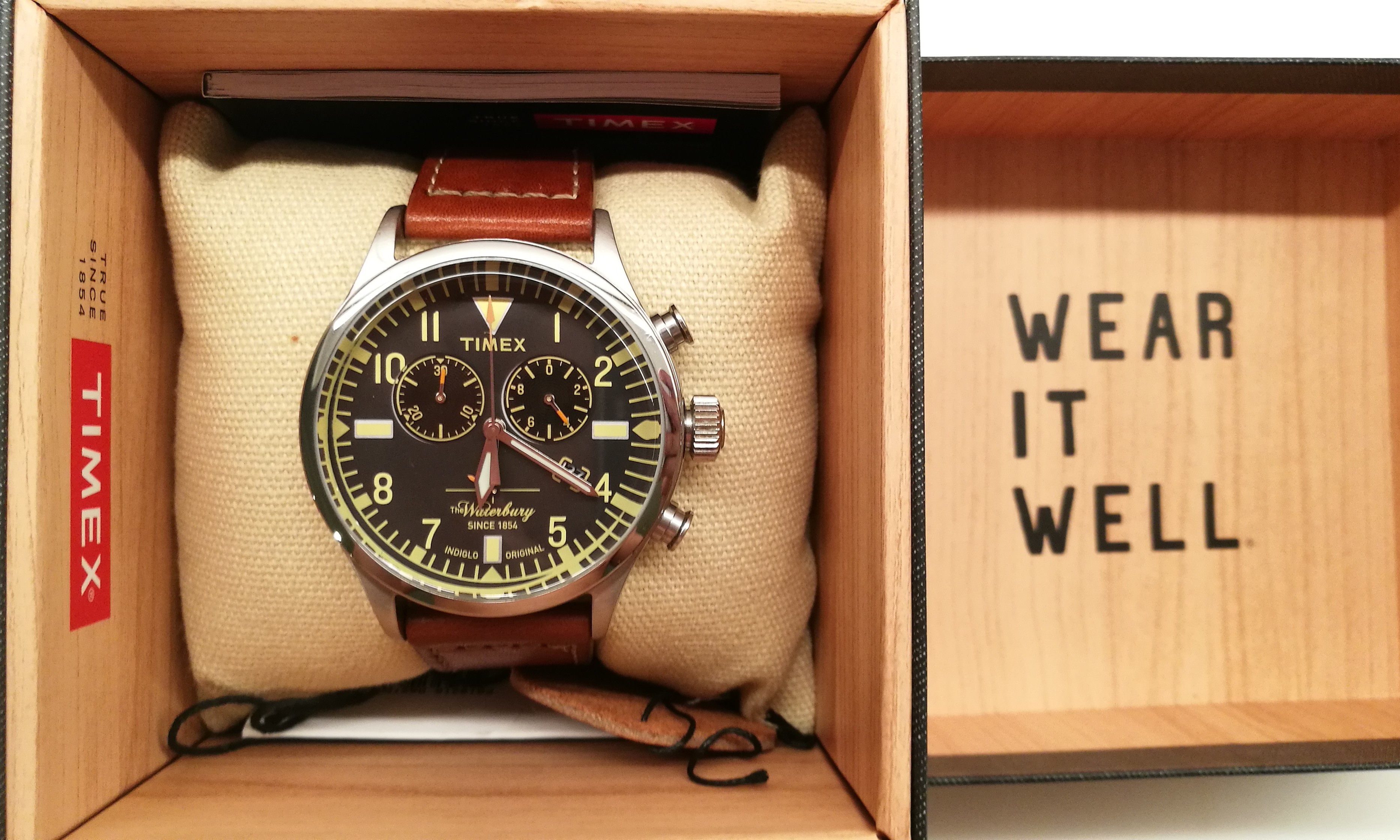 Timex X Redwing Waterbury Chronograph Watch