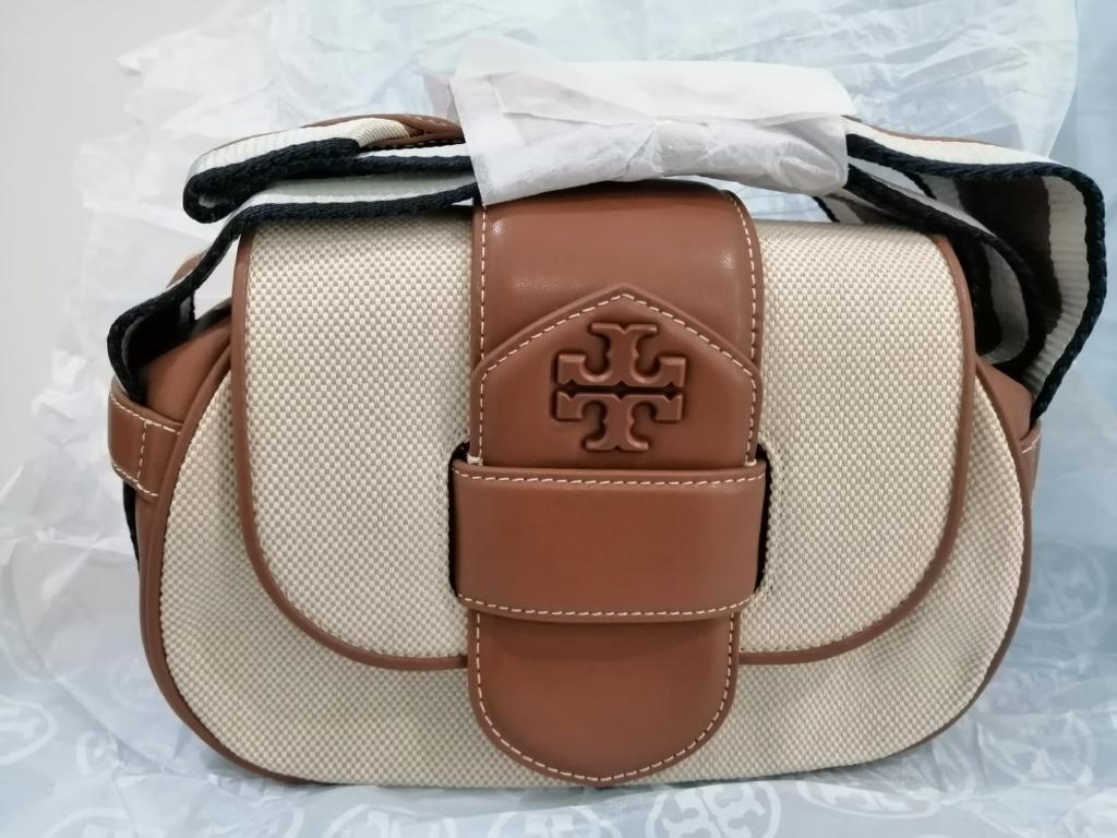 Tory burch kira deals canvas shoulder bag
