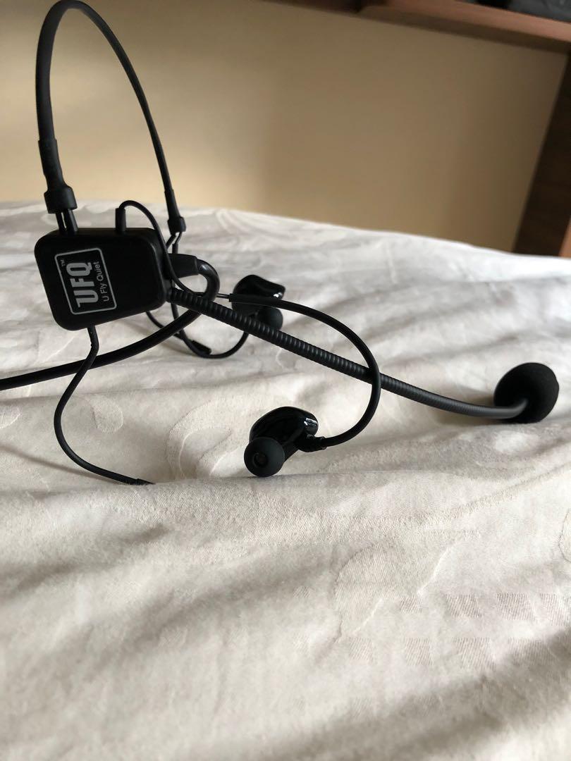 UFQ L1 – In-Ear Non-Bluetooth Aviation Headset (PNR