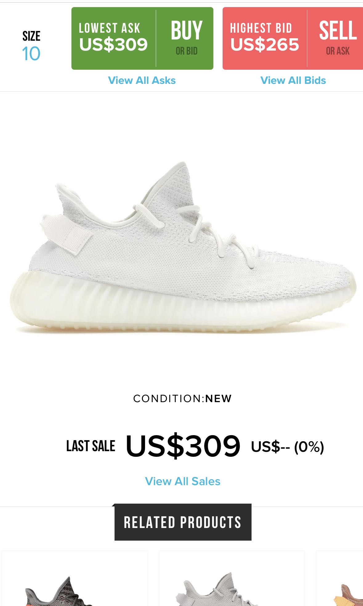 yeezy cream white bottom