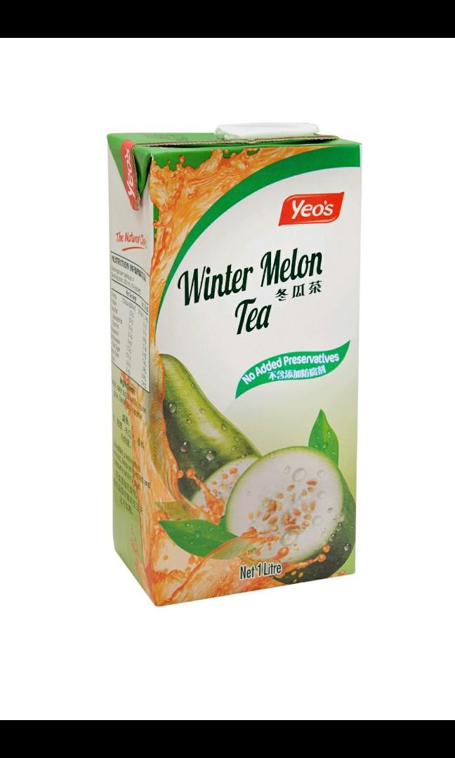 Yeo S Tea Tetra Pack 1l Food Drinks Beverages On Carousell