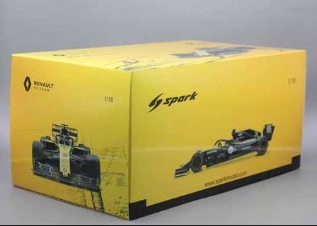 The cast 1/43 model car F1 Renault R.S.20 2020 D. Ricciardo