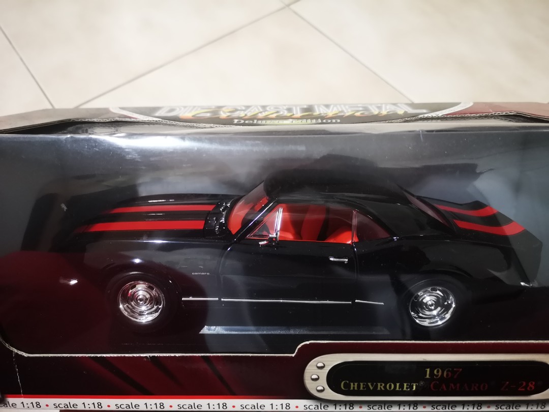 1967 Chevrolet Camaro Z 28 Diecast 1 18 Hobbies Toys Toys Games On Carousell