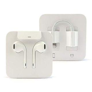 Apple Earpods with adapter