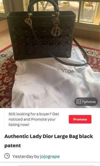 DISCOUNTED lady dior bag