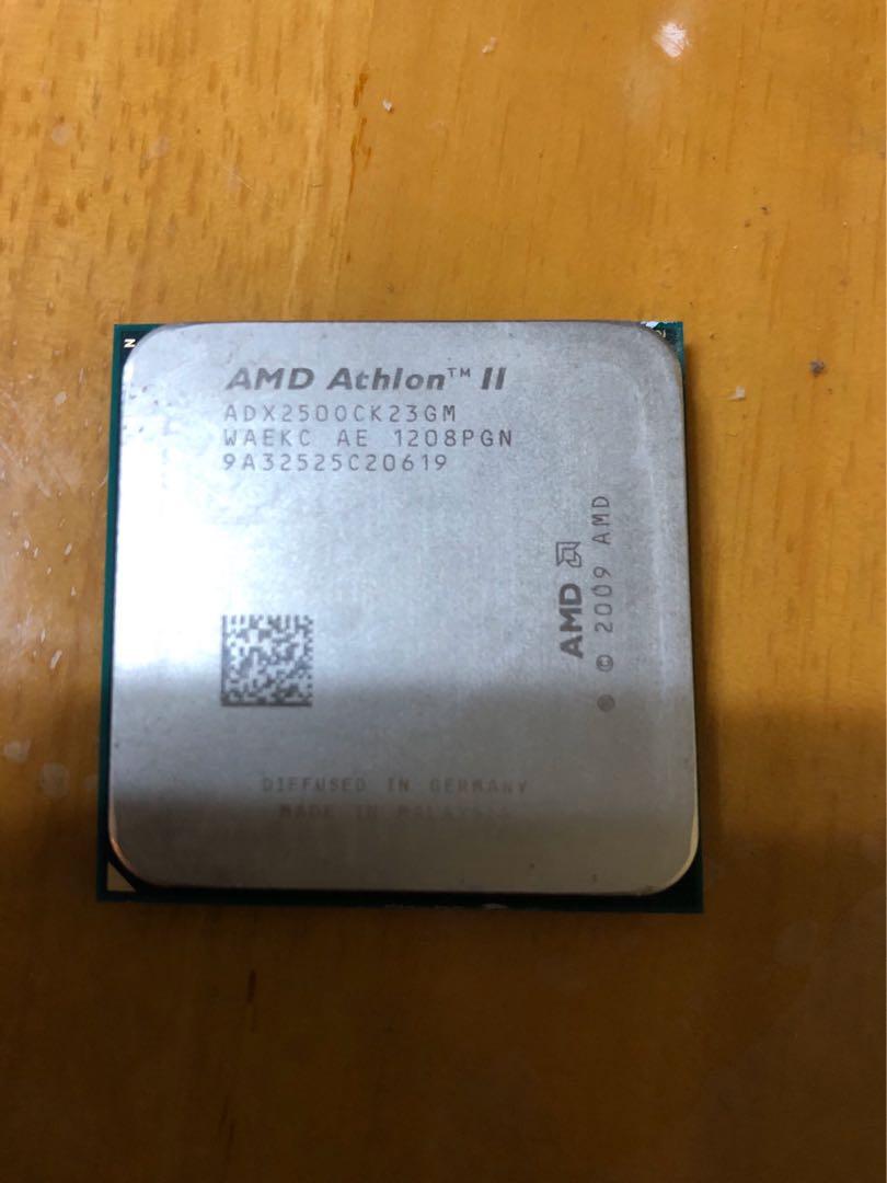 ADM Athlon II (ADX2500CK23GM)CPU+原裝散熱風扇，屯門交收, 電腦 ＆ 平板電腦, 桌上電腦或迷你電腦 ...