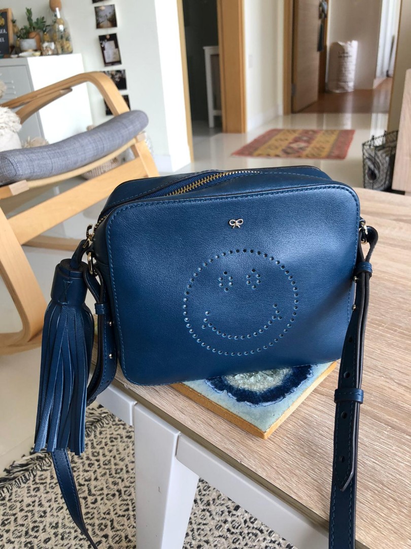 Anya Hindmarch Smiley Face crossbody bag