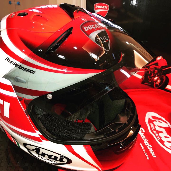 Ducati Corse Racing Stripe Helmet 