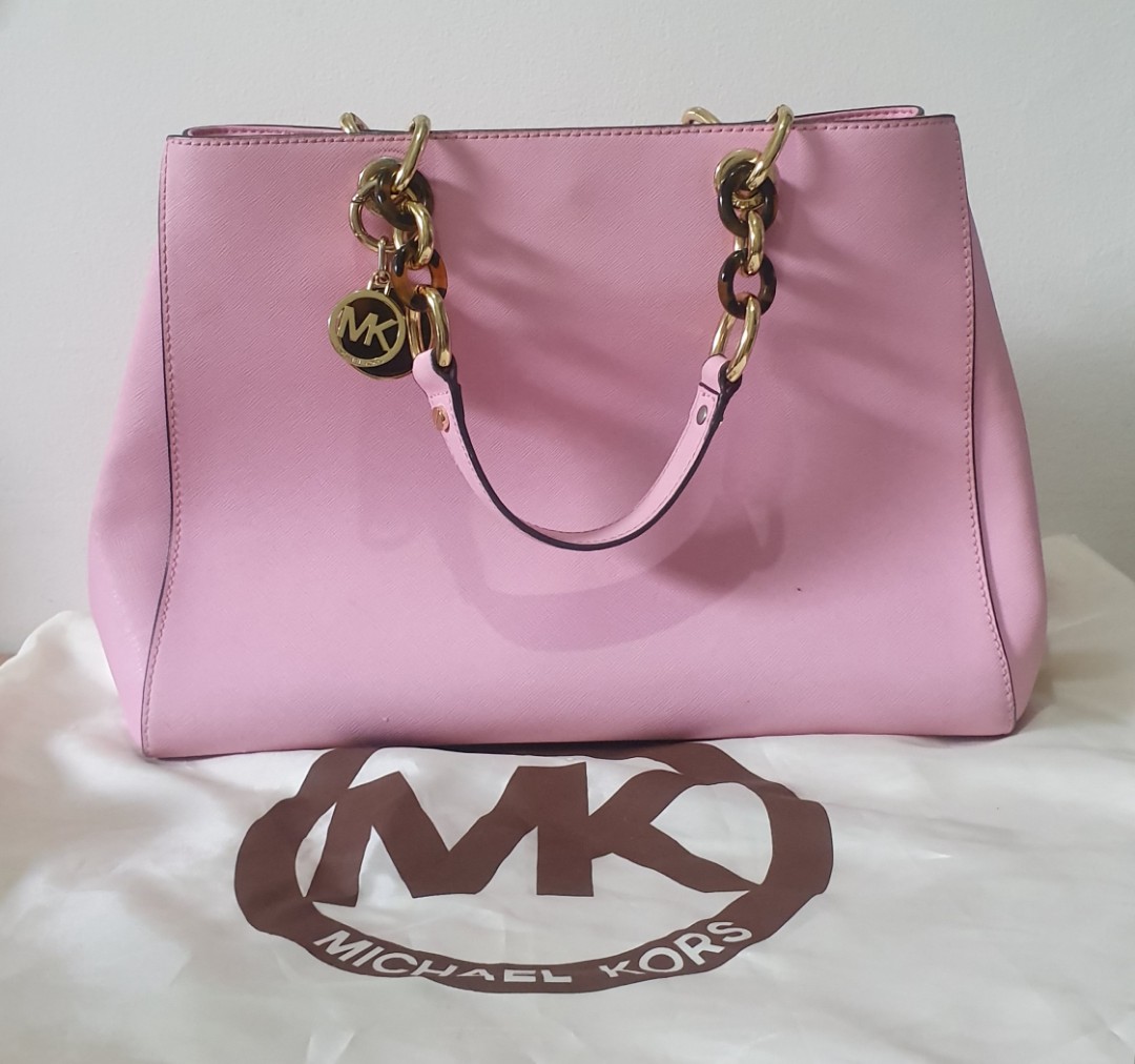 Pink satchel clearance