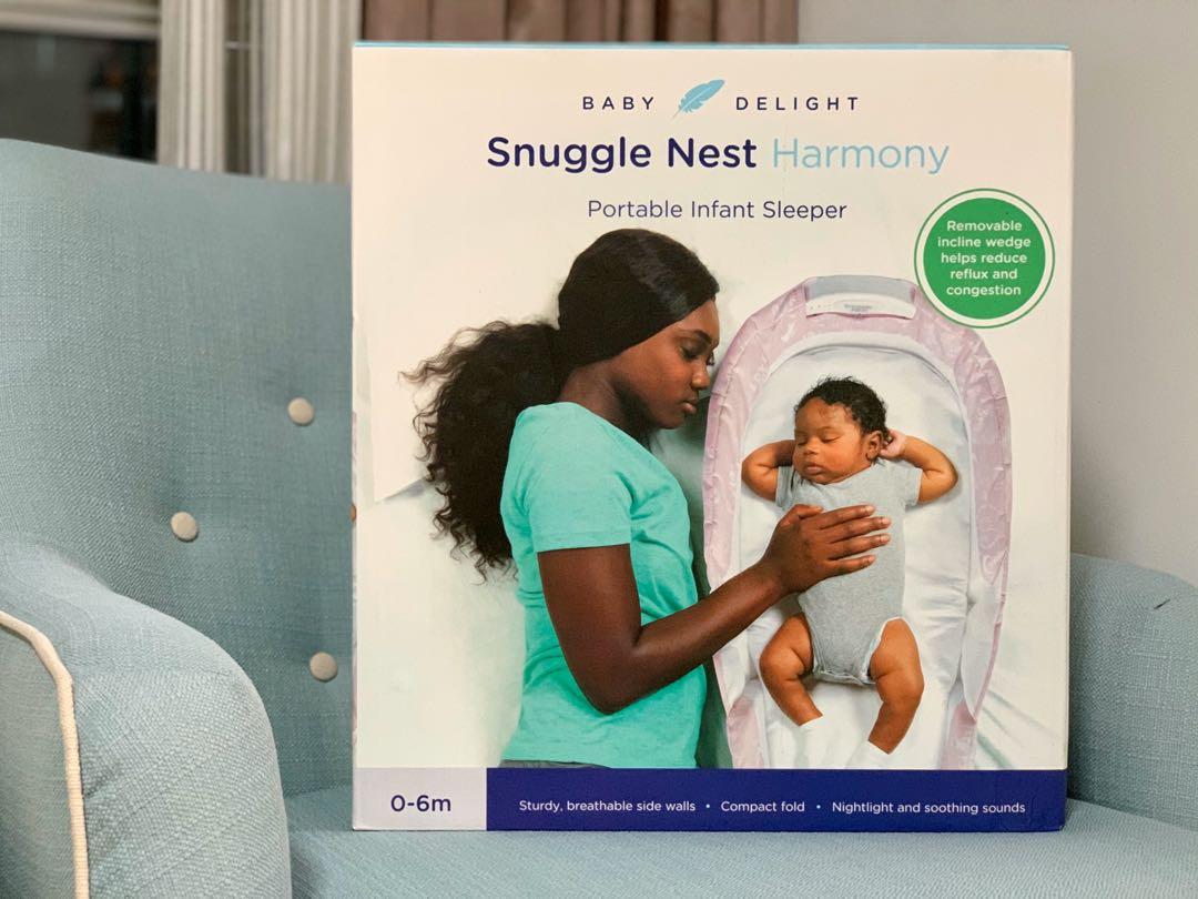 Snuggle nest harmony portable infant sleeper outlet