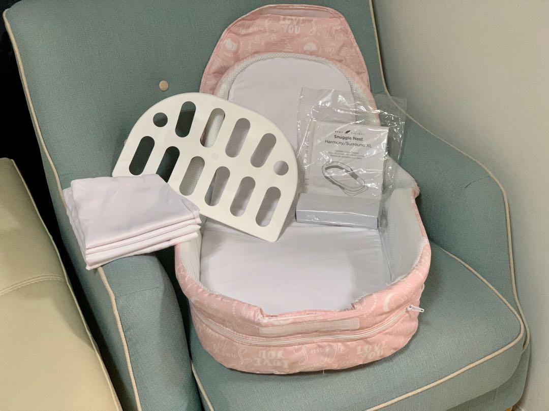 baby delight snuggle nest pink
