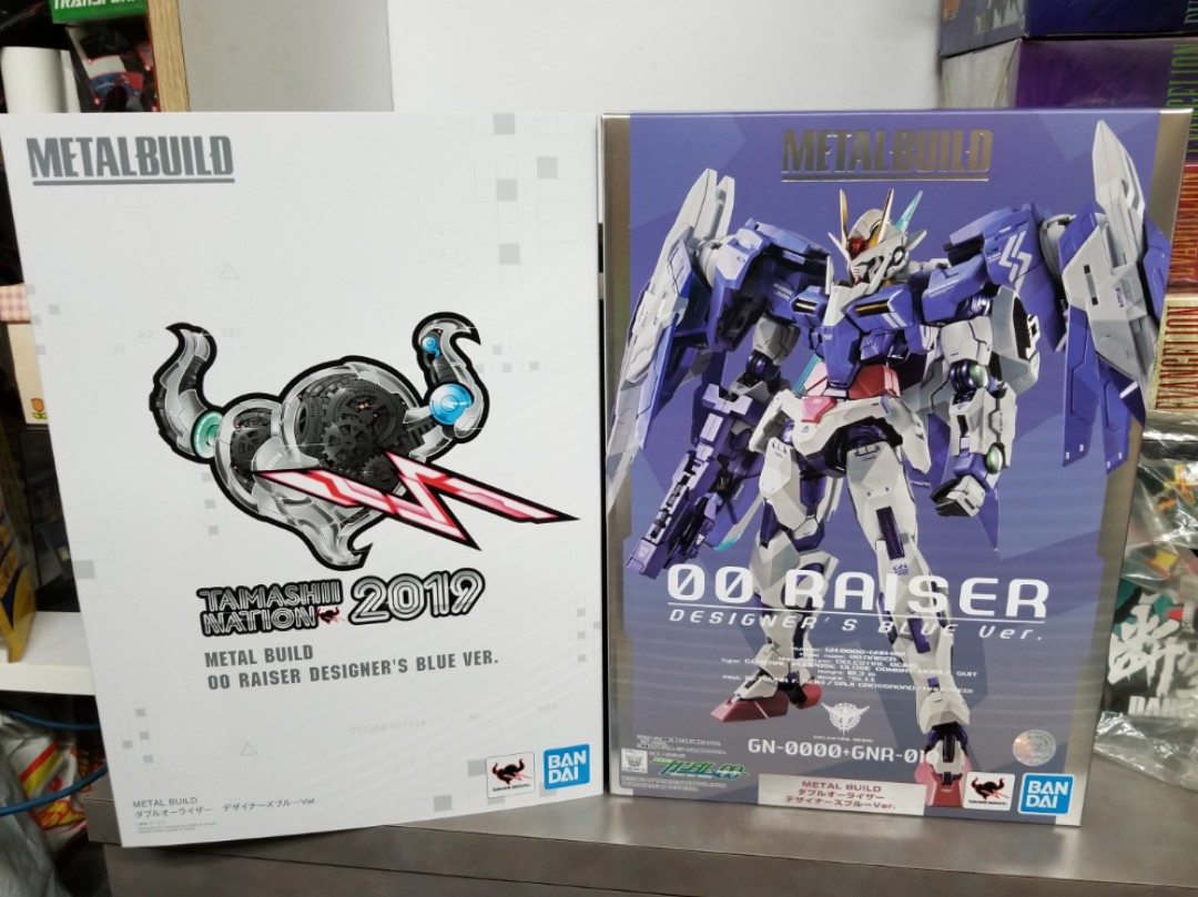 全新 Bandai 魂限 2019會場限定 Metal Build MB 00 Raiser 00 七劍 高達, 興趣及遊戲, 玩具 & 遊戲 ...