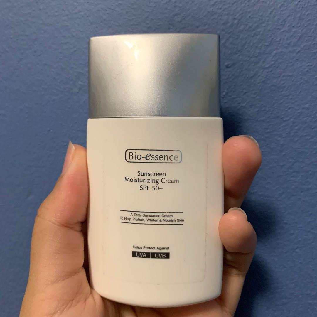 bio essence sunscreen moisturizing cream