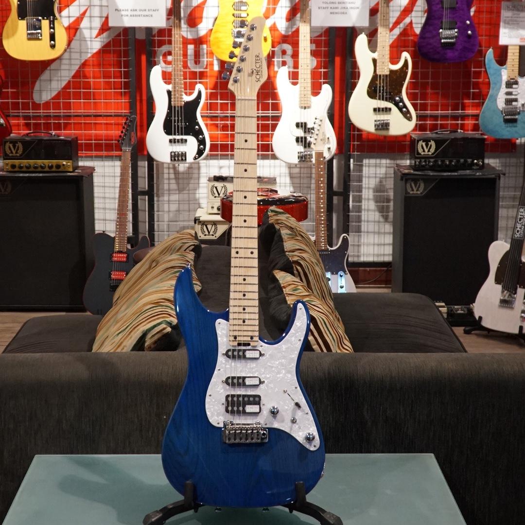 BRAND NEW SCHECTER JAPAN BH1-STD-24 DEEP BLUE MAPLE