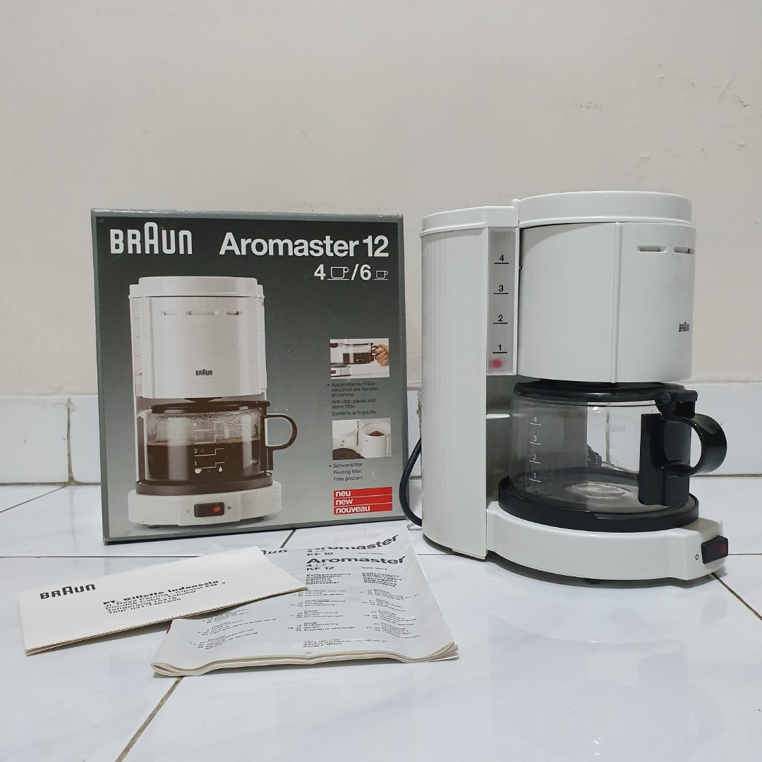 Braun Aromaster KF 12 Coffee Maker penyeduh kopi buatan jerman, Kitchen