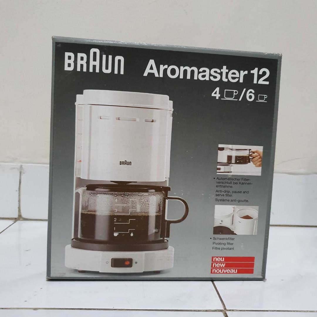 Braun Aromaster KF 12 Coffee Maker penyeduh kopi buatan jerman, Kitchen & Appliances di Carousell
