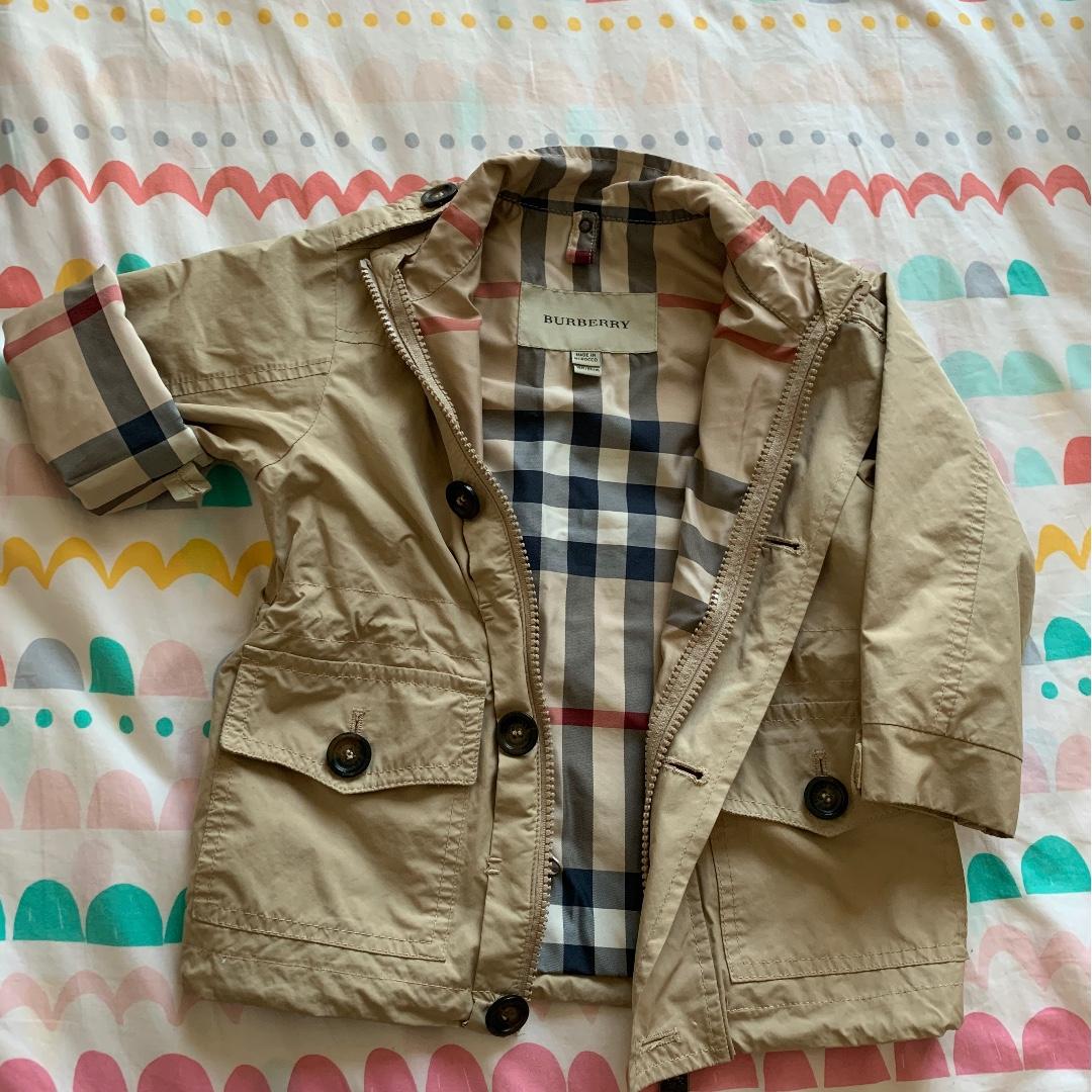 burberry jacket for babies