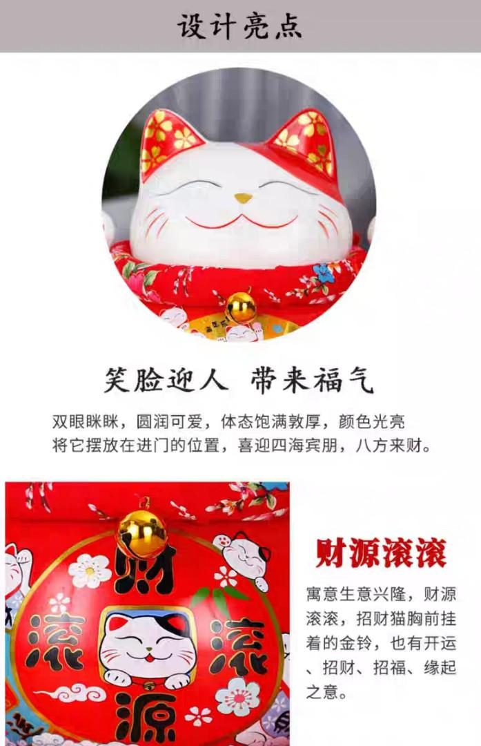Cai Yuan Gun Gun Fortune Cat, Everything Else on Carousell