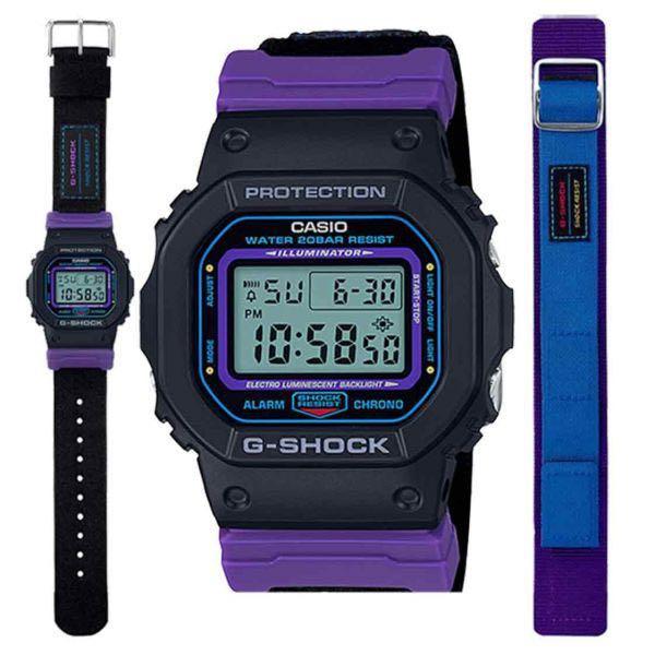 CASIO G SHOCK THROWBACK 1990s DW 5600THS 1A with extra CROSS