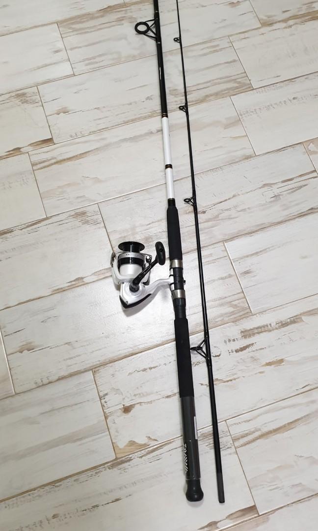 Daiwa D-Wave Saltwater Spinning Rod & Reel Combo, Sports Equipment, Fishing  on Carousell