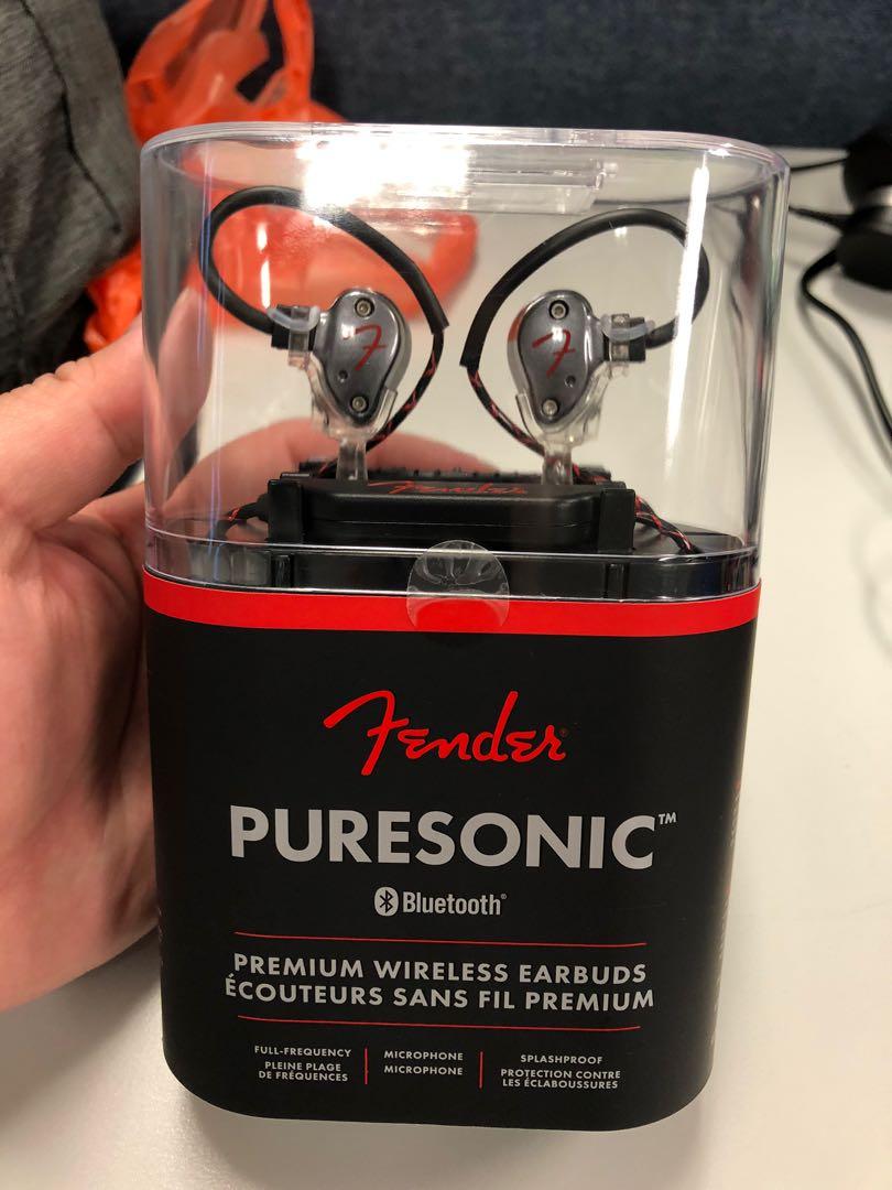 Fender Puresonic Premium Wireless EarBuds, Audio, Earphones on Carousell