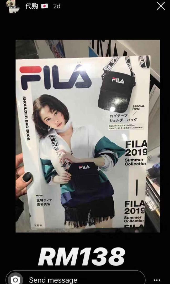 Fila shoulder bag book top