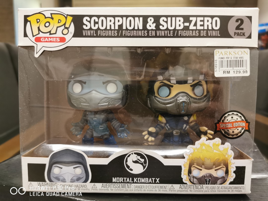 mortal kombat 11 funko pop