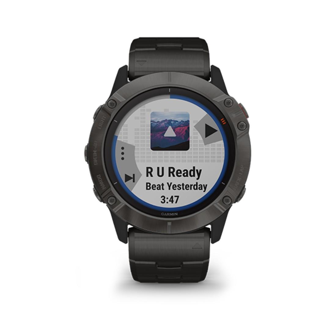 garmin fenix 6x pro solar gps watch