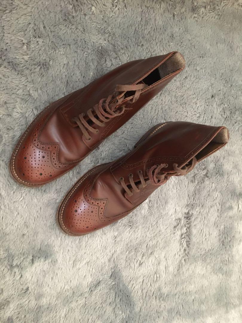 Grenson Boots, Fesyen Pria, Sepatu Sepatu Boot di Carousell