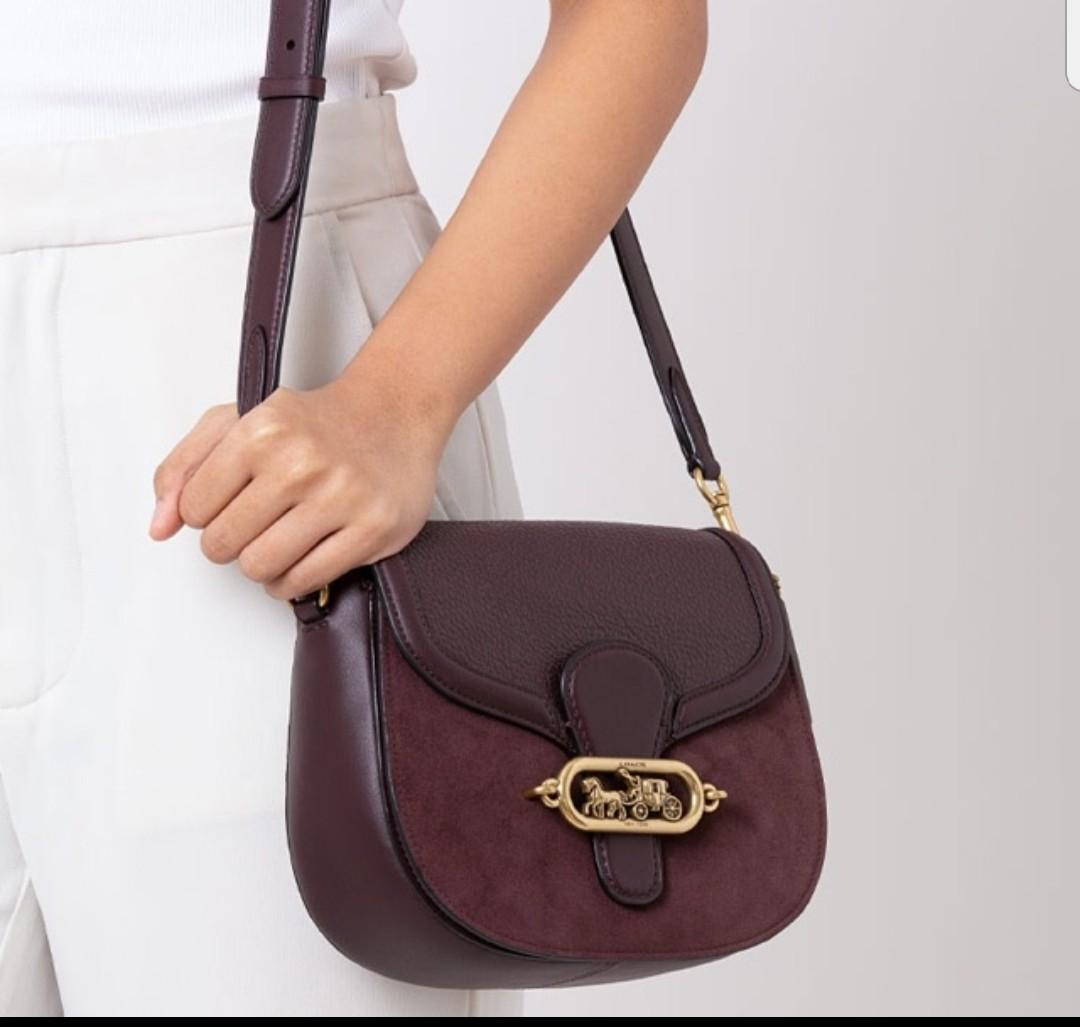 Coach half moon sling bag clearance
