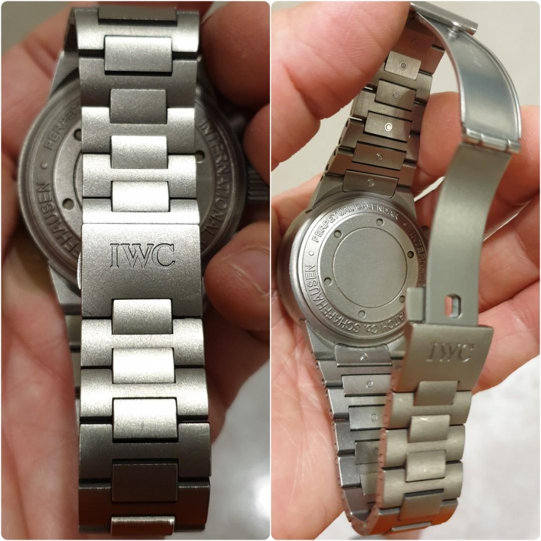 IWC GST Perpetual Calendar Chronograph Titanium, Luxury, Watches on