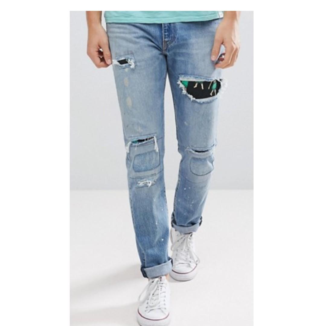 levi's 512 tapered slim