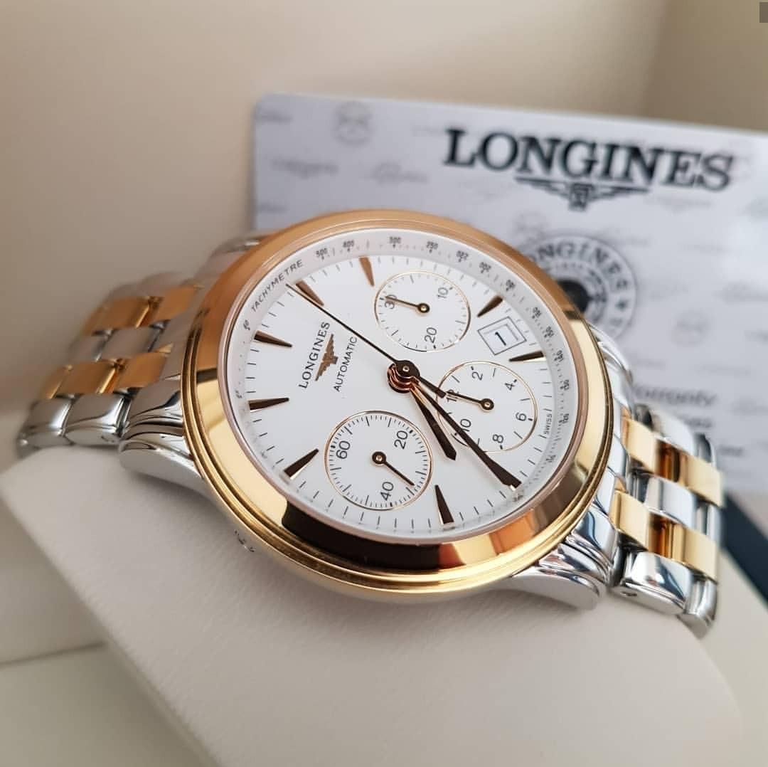 Longines les grandes classiques flagshif two-tone \