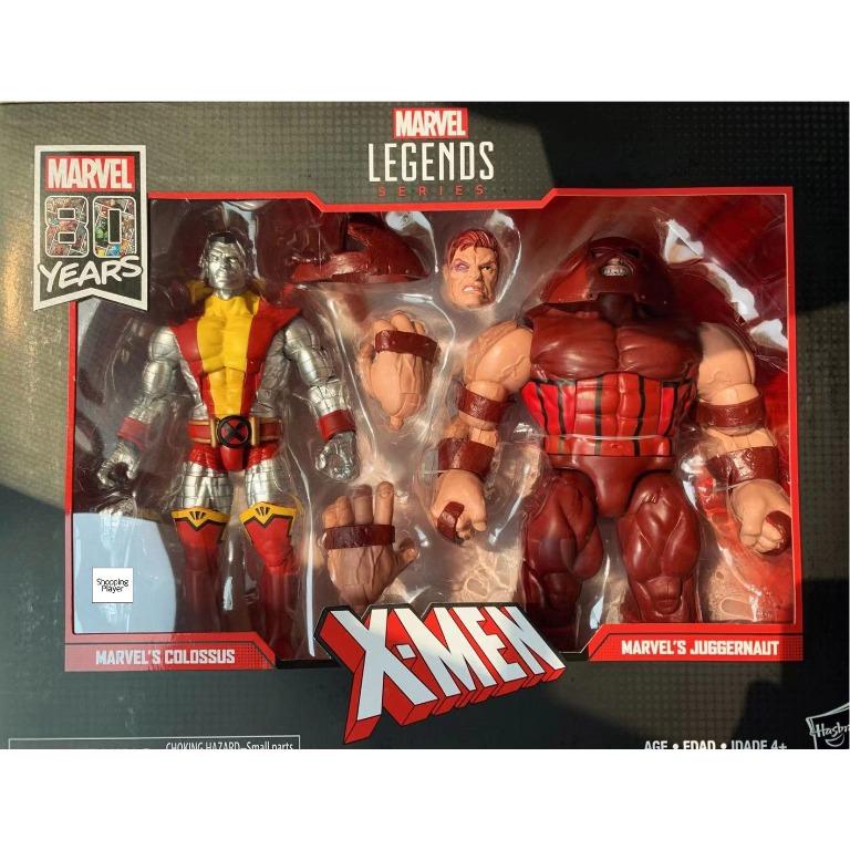 marvel legends 80th anniversary colossus and juggernaut