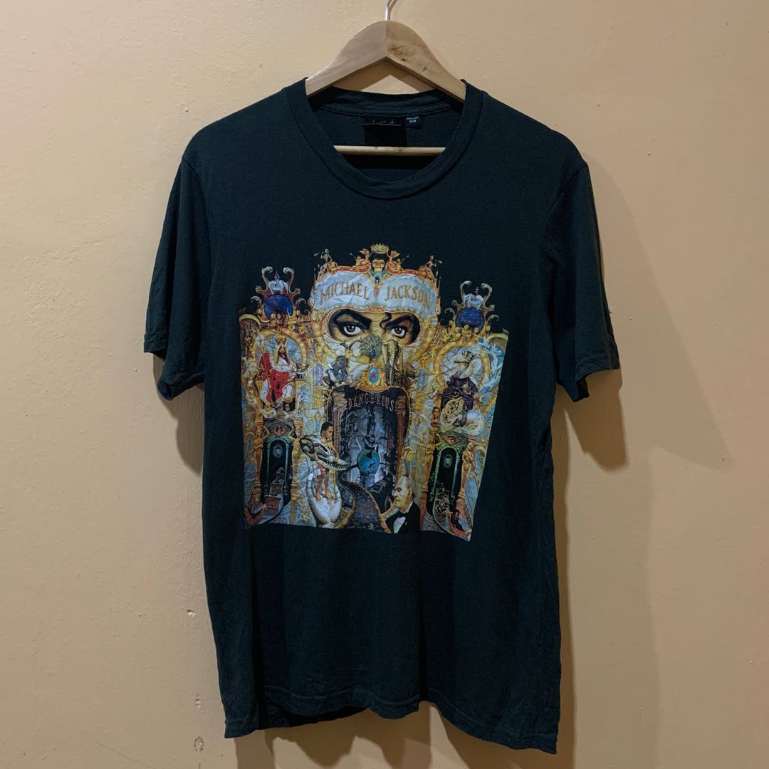 Michael Jackson Dangerous World Tour 92-93 Tshirt, Men's Fashion