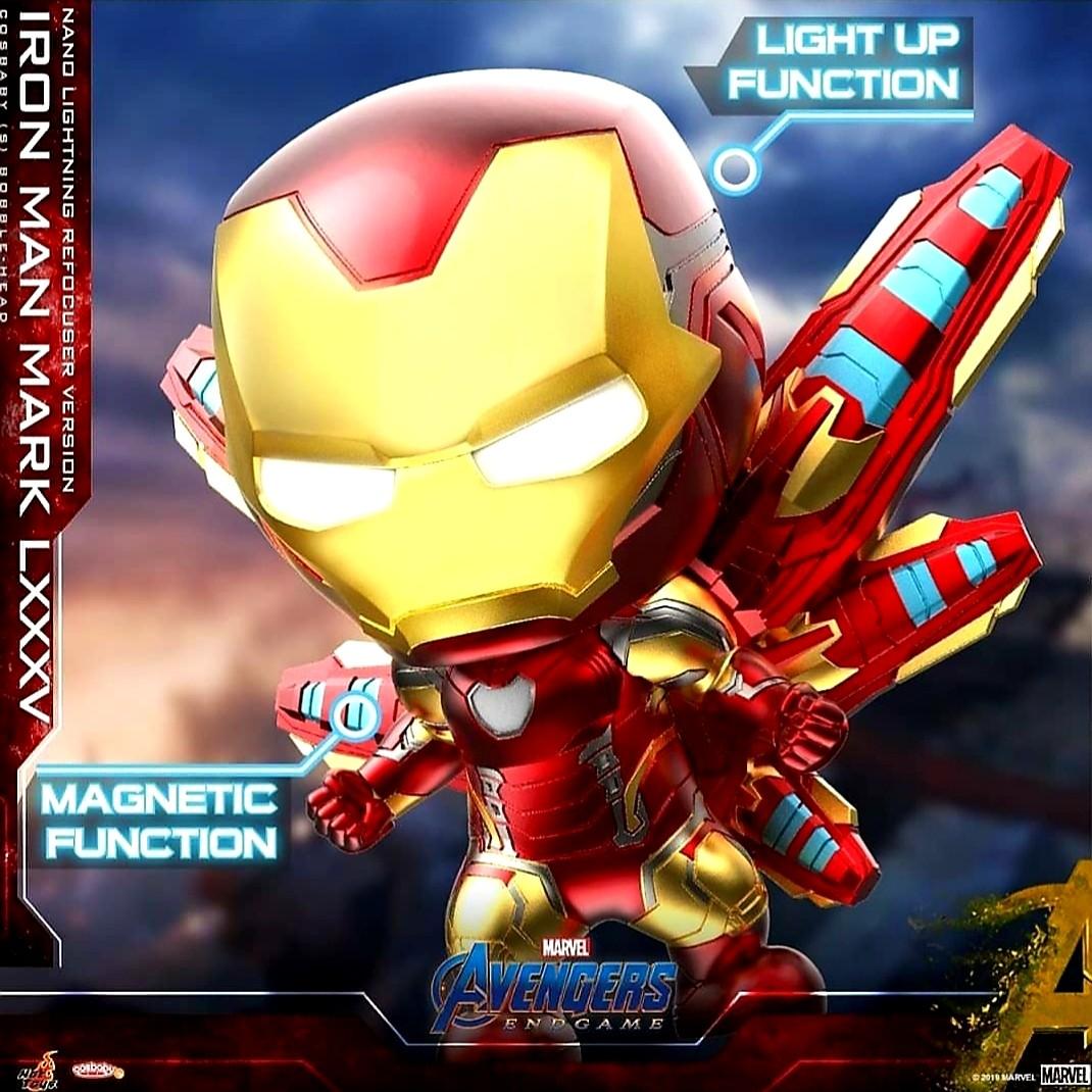 MISB Hot Toys Cosbaby Marvel Avengers Endgame Iron Man Mark 85