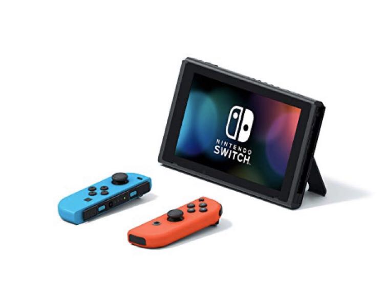 Nintendo Switch with Neon Blue and Neon Red Joy‑Con - HAC-001