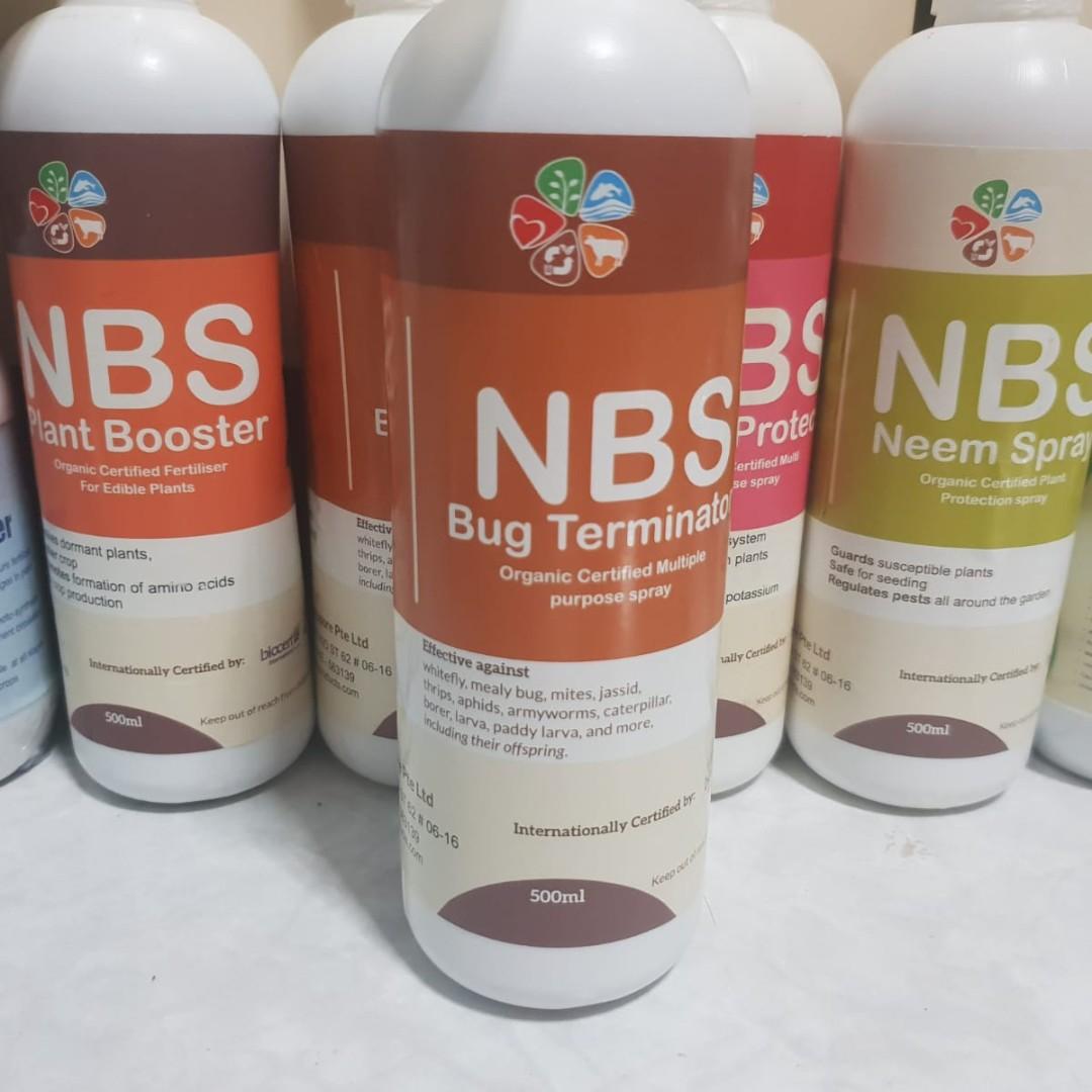 NBS Organic Bug Terminator Spray, Gardening, Gardening Tools ...