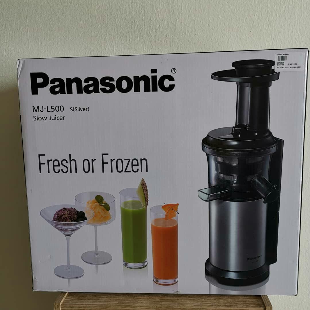 Panasonic slow juicer, TV & Home Appliances, Kitchen Appliances