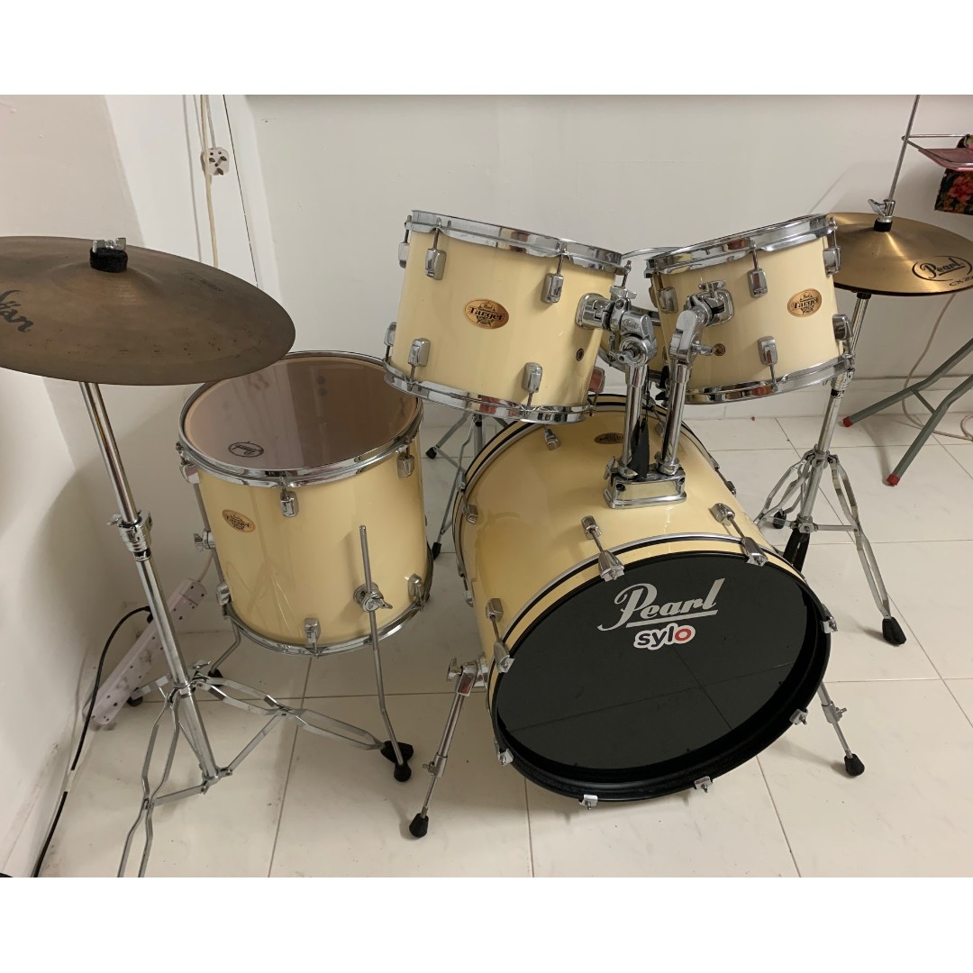 Pearl Drum Set (Target), Hobbies & Toys, Music & Media, Musical