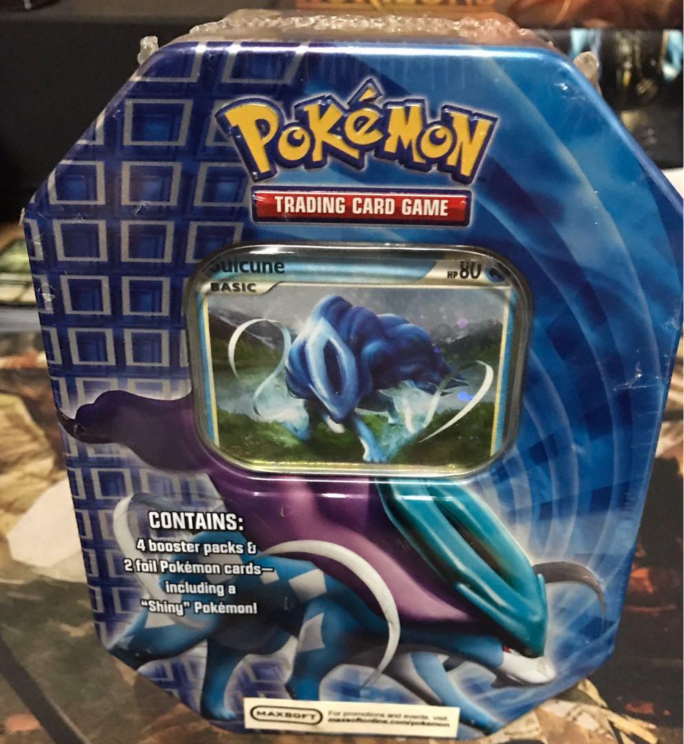 Shiny Entei, Suicune, and Raikou Promos in Fall 2010 Tins 