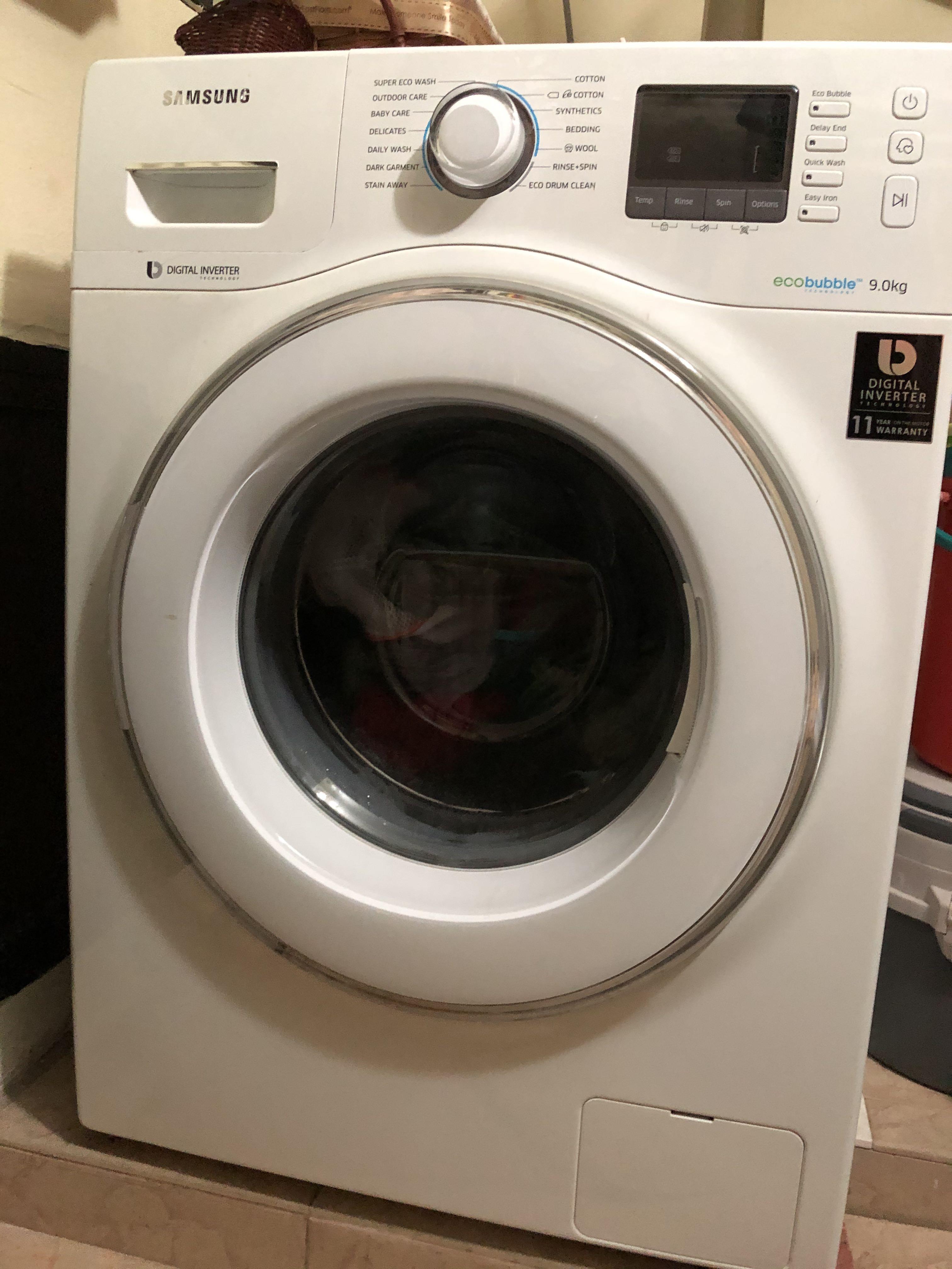 Samsung brand washing machine, TV & Home Appliances, Washing Machines