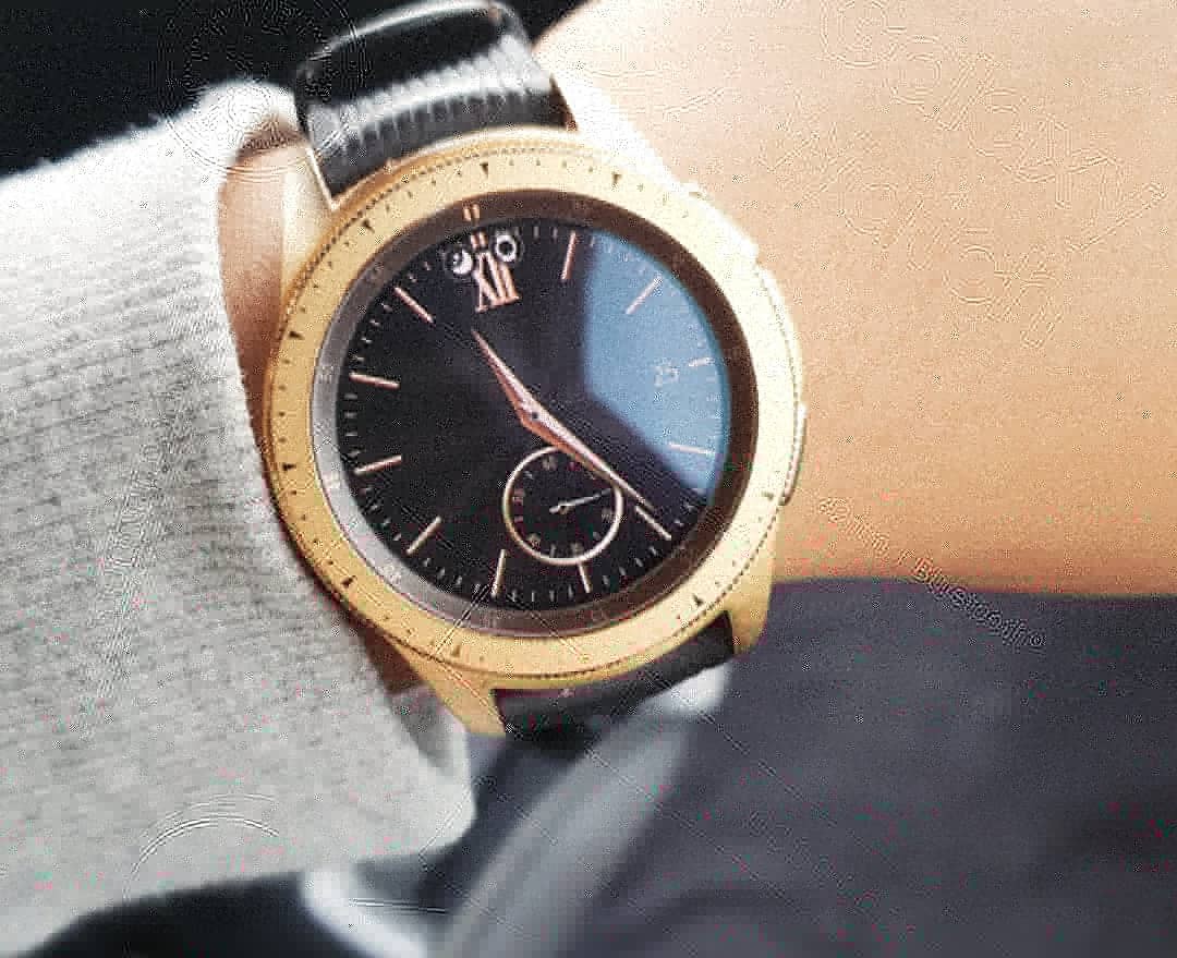 Samsung galaxy watch 42mm rose gold whatsapp sales