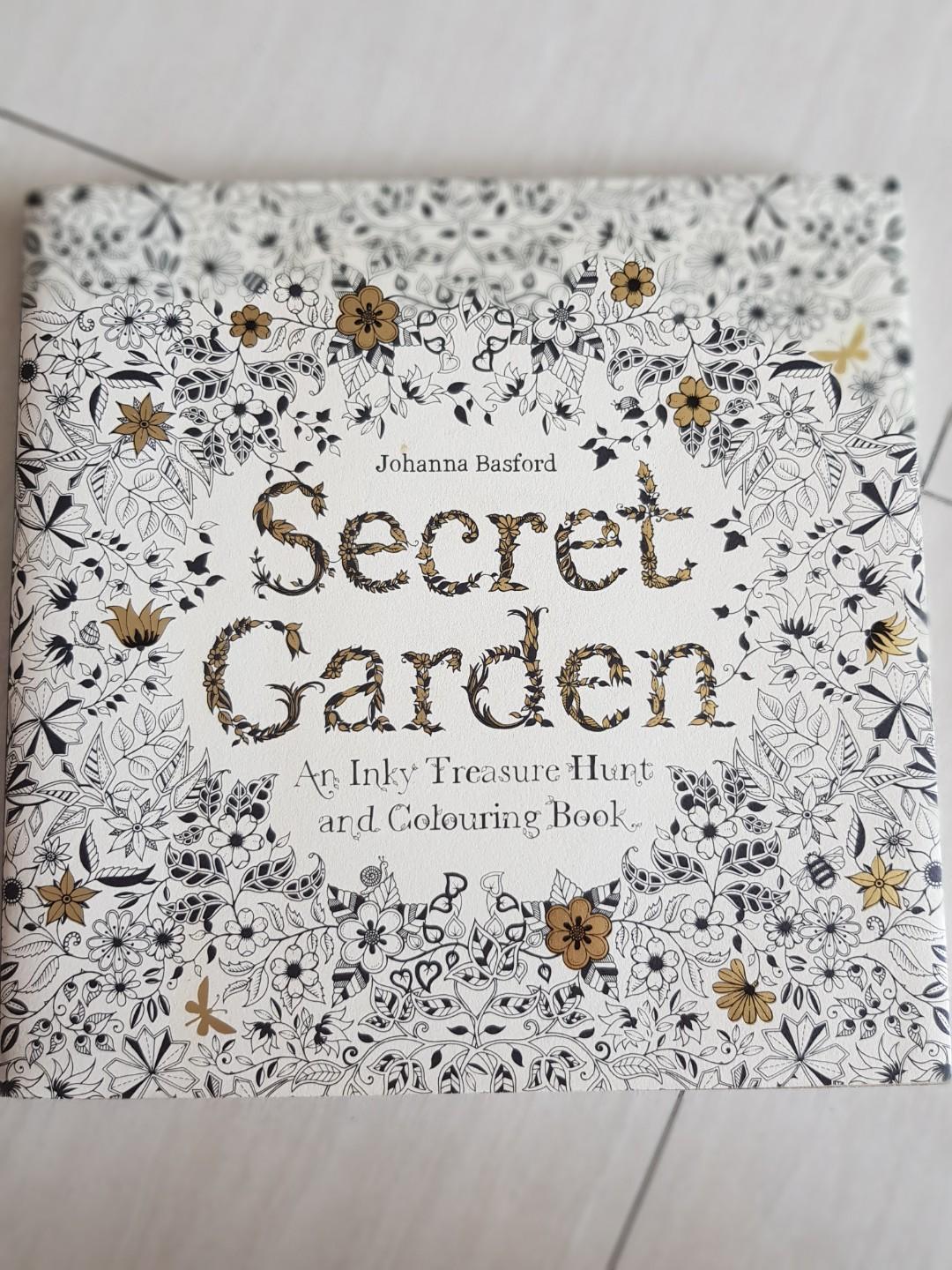 Secret Garden Colouring Book Bundle Design Craft Others On Carousell Secret Garden Colouring Book Bundle Design Craft Others On Carousell