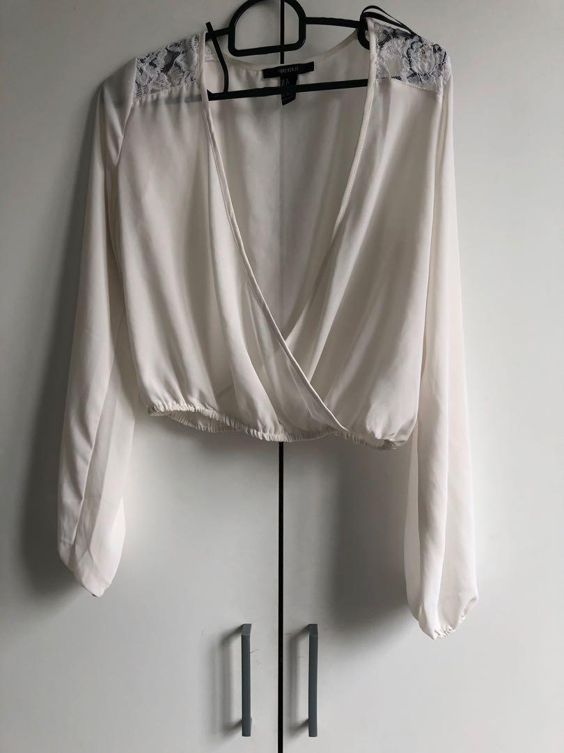 silver top forever 21