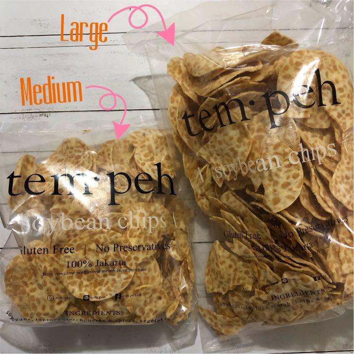 Soybean Chips (Tempeh Chips), Food & Drinks, Packaged & Instant Food on