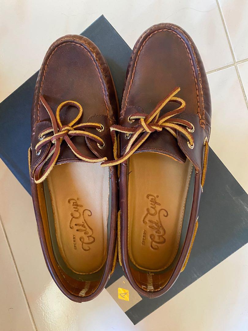Men's gold cup authentic original sales orleans boat shoe