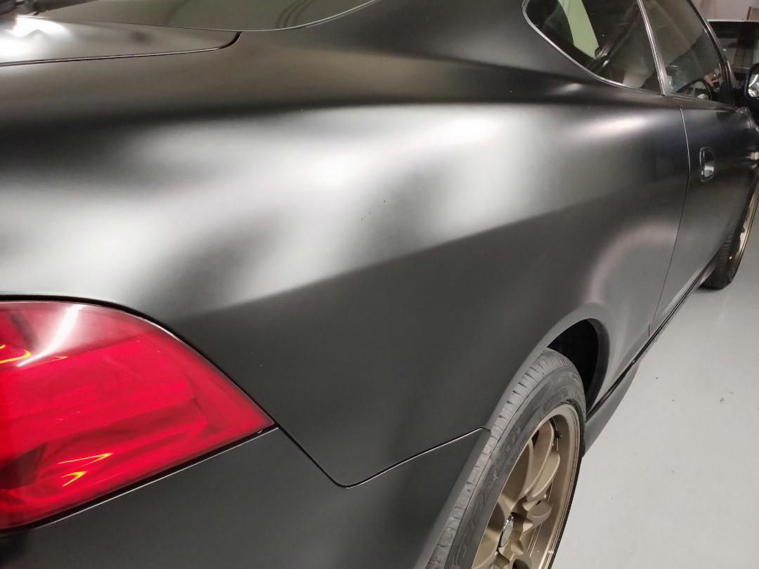 Spray Painting Service Experience Change Color Matt Black Car Accessories Accessories On Carousell