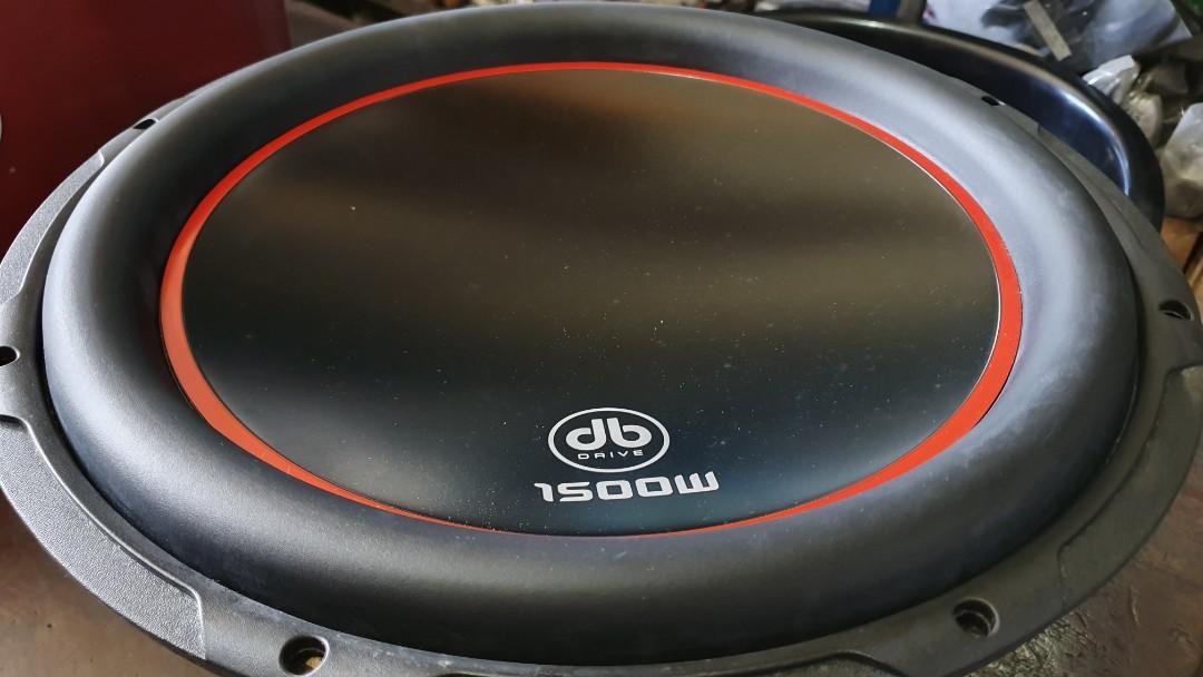 Subwoofer 15 inch oKur db drive 1500w original k5 15D2, Car Parts