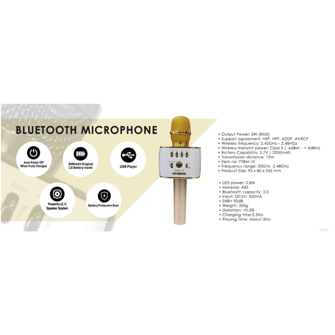 The Platinum Karaoke PTBM-10 Microphone (Category: Microphones) located in Marikina City. Submitted by skowshop (Listing ID 264650013, Image 2). Description: With a classic, timeless sound that is both rich and clear, the PTMB-10 is the vocal microphone of choice for legends and contemporary performers alike. #platinumkaraokemicropphone #microphonekaraoke #karaoke #platinumkaraoke #intaguig #inmandaluyong #inmakati.